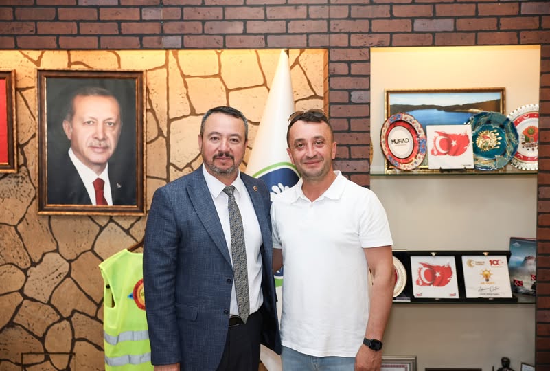 Sandıklı Kaplıca Karakol Komutanı Adnan Öztaş'a Veda Ziyareti