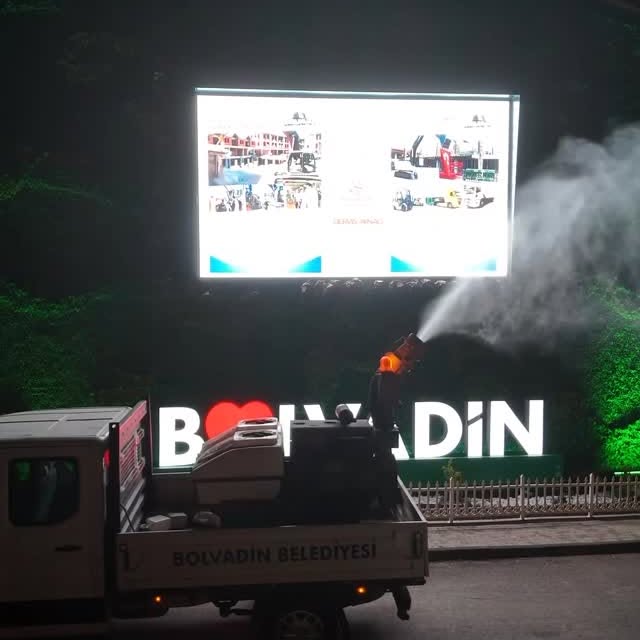 Bolvadin'de Haşere İlaçlama Çalışmaları Aralıksız Devam Ediyor