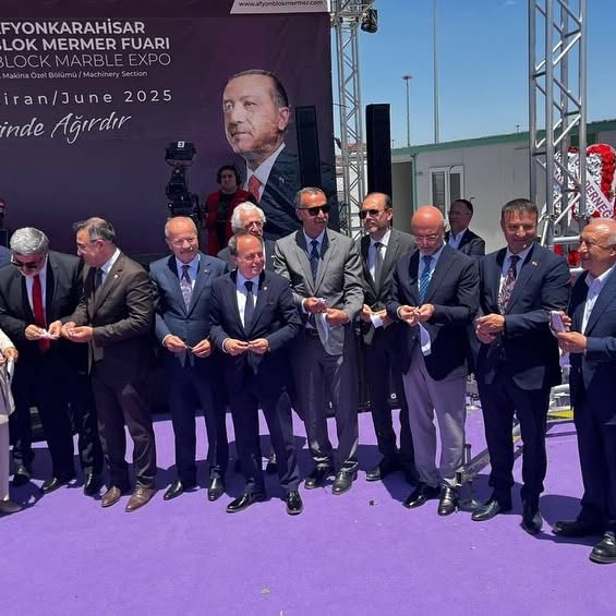 Afyonkarahisar Blok Mermer Fuarı Açıldı: Küresel Doğal Taş Sektöründe Yeni Köprüler