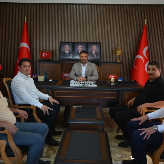 Bolvadin Belediye Başkanı Aynacı, MHP Afyonkarahisar İl Teşkilatını Ziyaret Etti