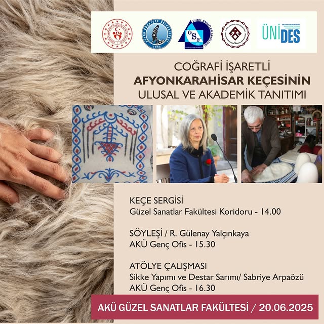 Afyonkarahisar Keçeciliği Coğrafi İşaret ile Tanıtılıyor