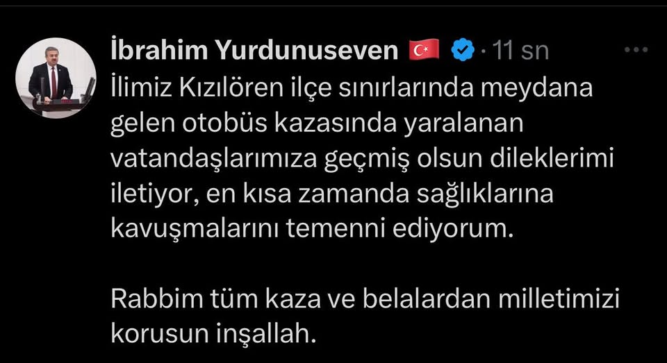 Kızılören'de Otobüs Kazası: Yaralılar Var