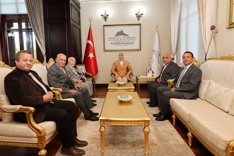 Afyonkarahisar Valisi Yiğitbaşı, Emekli Astsubaylar Derneği Heyetini Ağırladı