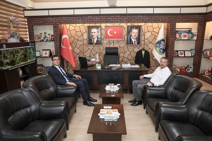 Sandıklı Belediye Başkanı Öztaş’a Cumhuriyet Başsavcısı Köroğlu Ziyareti