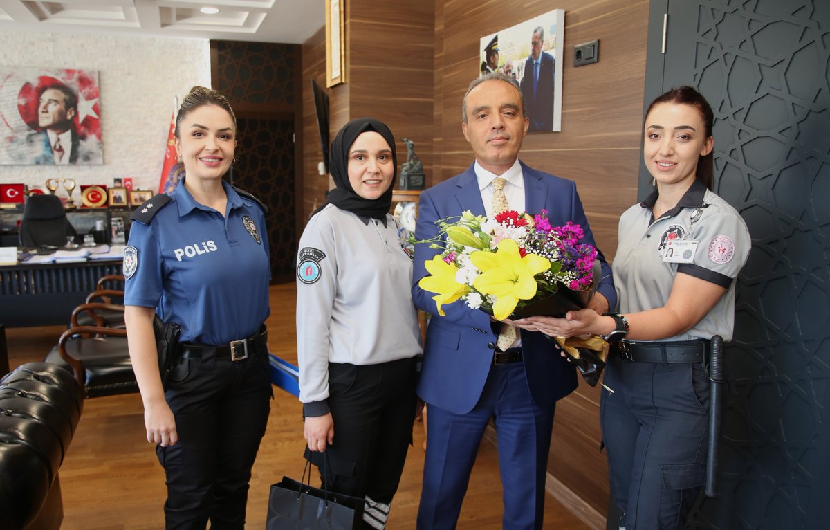 Özel Güvenlik Haftası'nda Emniyet Müdürü'ne Ziyaret