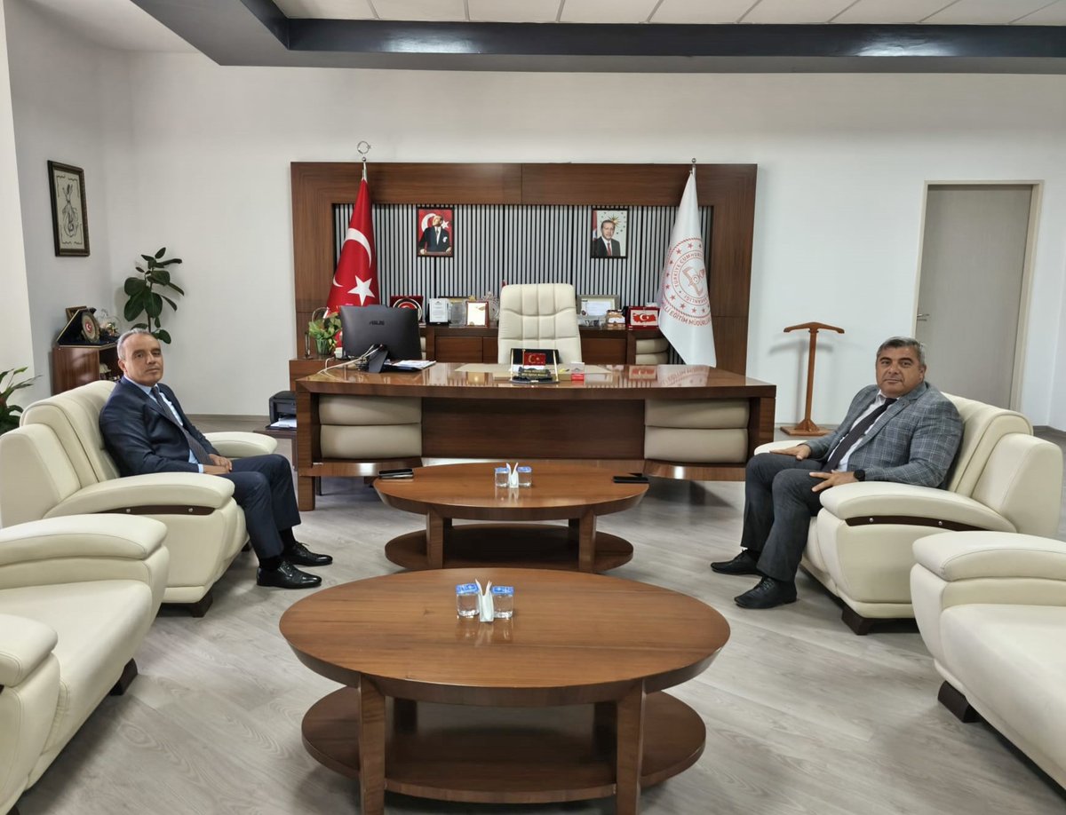 İl Emniyet Müdürü, İl Milli Eğitim Müdürünü Ziyaret Etti