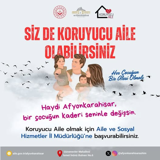 Afyonkarahisar'da Koruyucu Aile Sayısını Artırma Çağrısı
