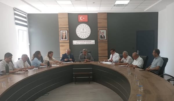 Afyonkarahisar İl Milli Eğitim Müdürlüğü'nde Yıl Sonu Değerlendirme Toplantısı Yapıldı