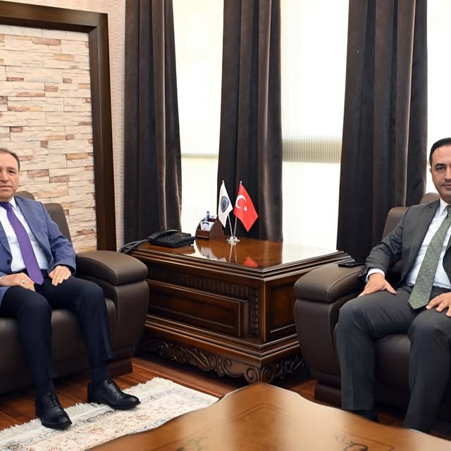 HSK Kararnamesiyle Atanan Hakim Köken, Afyon Kocatepe Üniversitesi Rektörüne Veda Ziyareti Yaptı