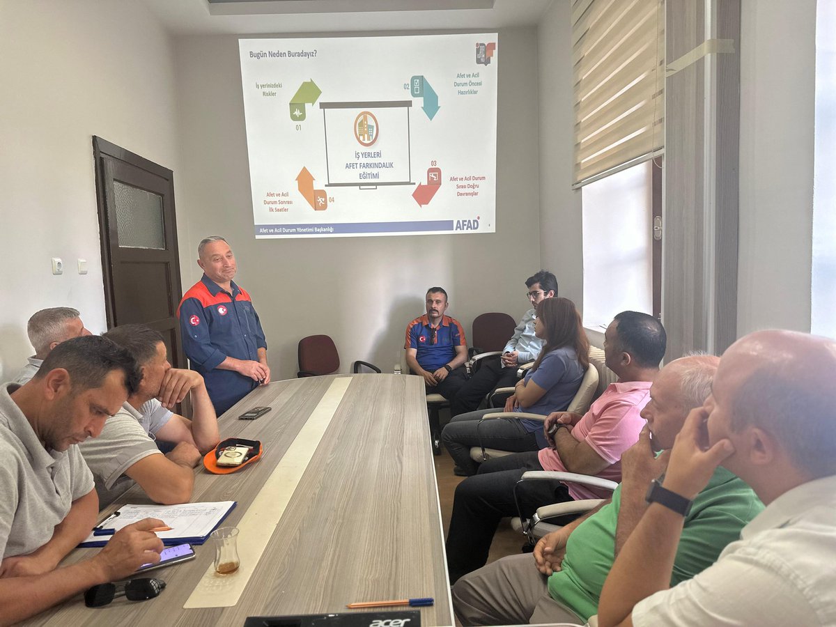 Afyonkarahisar'da Afet ve Yangın Farkındalık Eğitimi Düzenlendi