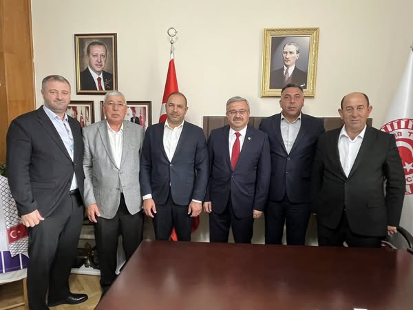Ak Parti Milletvekili Yurdunuseven, Afyonkarahisar Pancar Üreticileri Kooperatifi'ni Ağırladı