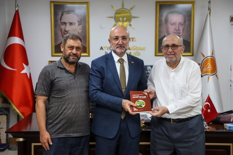 AK Parti Afyon İl Başkanı Şahin, Yerel Yazarlarla Buluştu