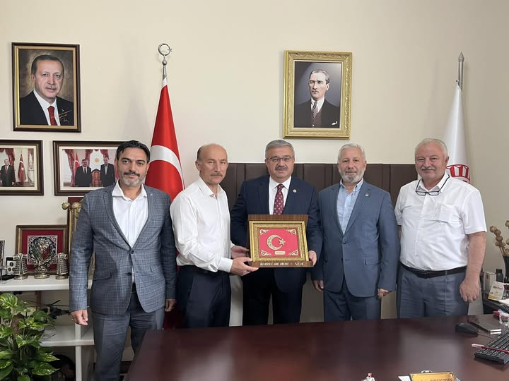 AK Parti Milletvekili Yurdunuseven'e Memur-Sen Afyonkarahisar Ziyareti