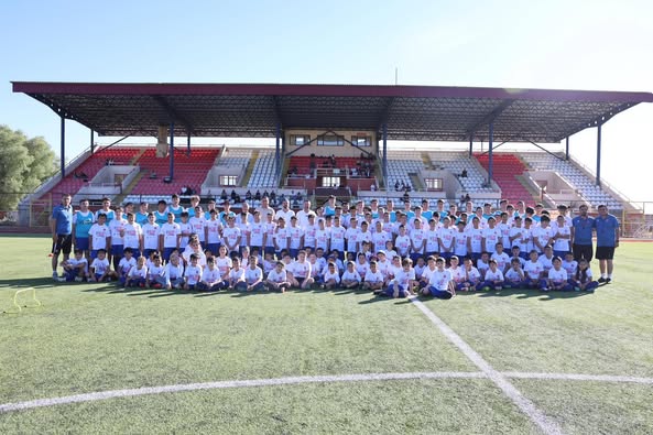 Sandıklı'da Yaz Spor Okulları Futbol Kursları Coşkulu Başlangıçla Açıldı