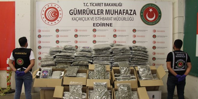 Bakanlık Operasyonunda 16 Milyar TL Değerinde Uyuşturucu Ele Geçirildi