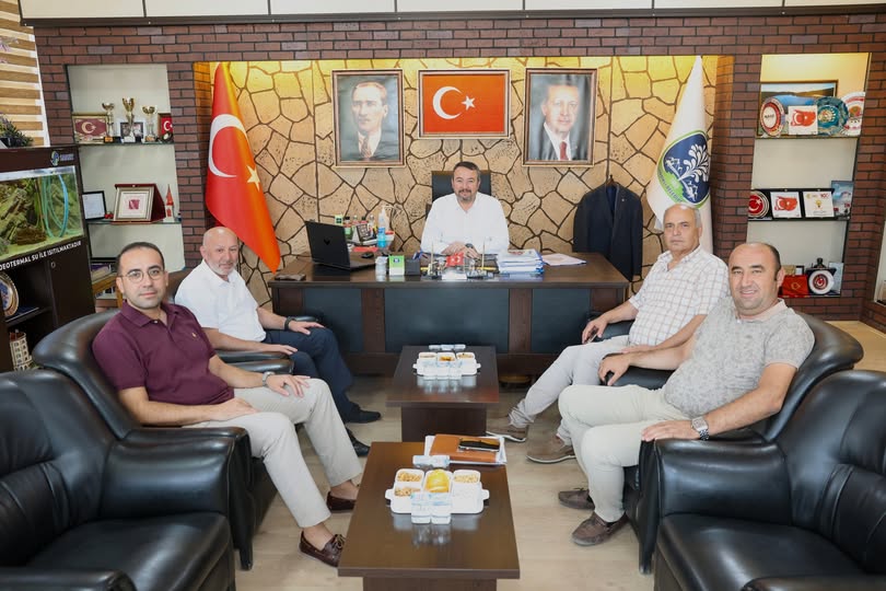 Afyonkarahisar İl Genel Meclis Başkanı ve Erkmen Belediye Başkanı Sandıklı Belediye Başkanını Ziyaret Etti