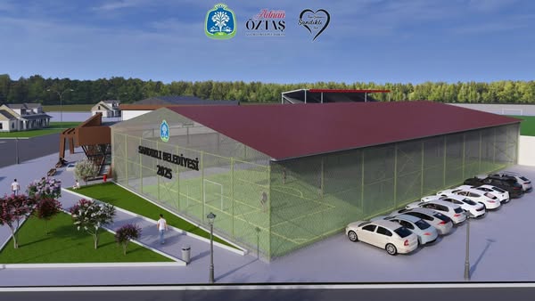 Sandıklı'ya Yeni Kapalı Halısaha İnşa Ediliyor