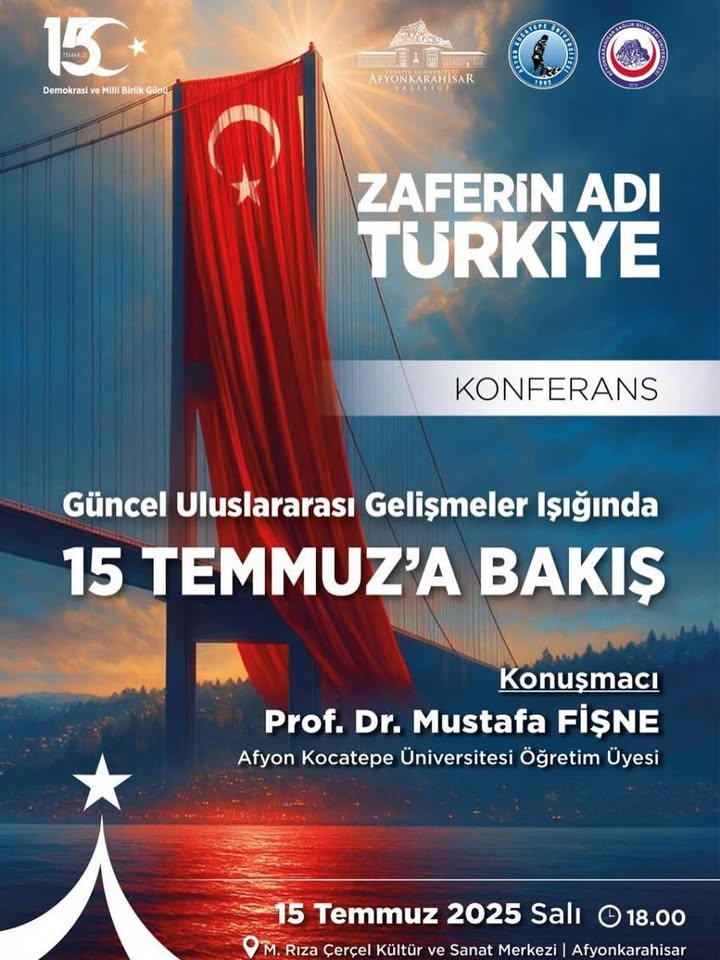 Afyonkarahisar Sağlık Bilimleri Üniversitesi'nden 15 Temmuz Değerlendirmesi