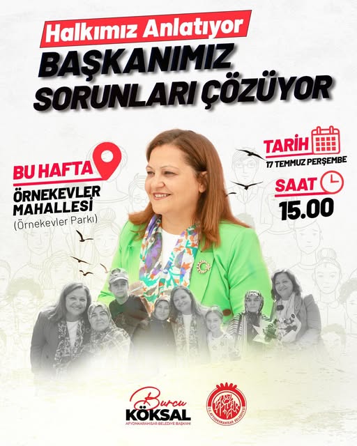 Örnekevler Mahallesi'nde Vatandaşlarla Buluşma