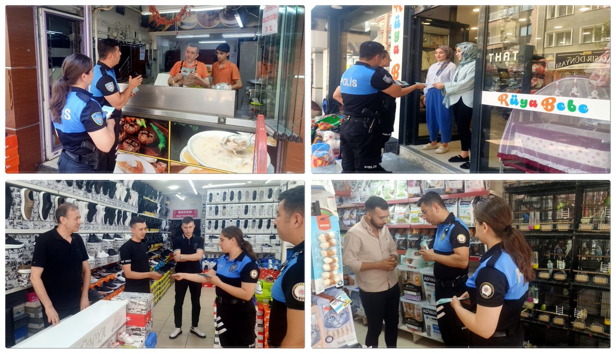 İl Emniyet Müdürlüğü Esnafları Dolandırıcılık ve Hırsızlığa Karşı Uyardı