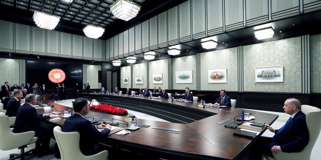 Cumhurbaşkanlığı Kabinesi Toplantısı Yapıldı