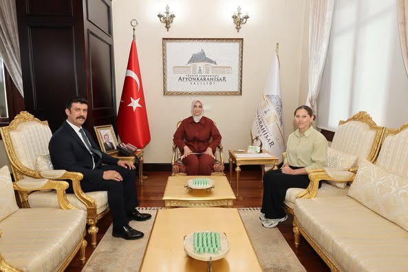 Afyonkarahisar Valisi Güran Yiğitbaşı, Şanlıurfa'ya Atanan Koruma Ekibi Görevlisini Kabul Etti