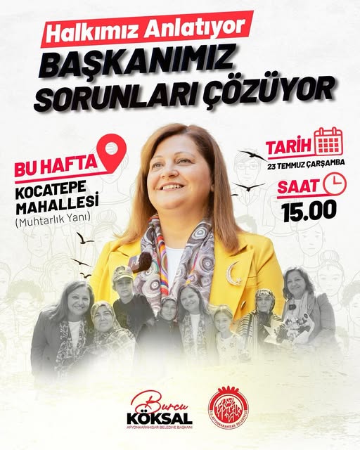 Kocatepe Mahallesi’nde Vatandaşlarla Buluşma Gerçekleşti