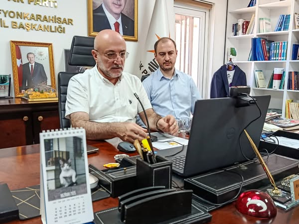 AK Parti Afyon İl Başkanlığı Teşkilat Akademisi Programı İçin Koordinasyon Toplantısı Yapıldı
