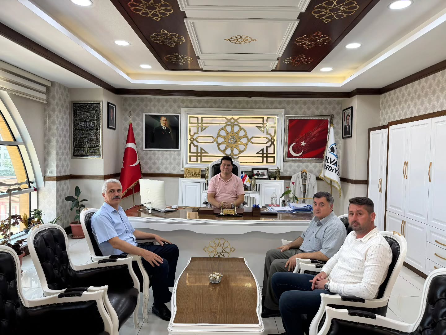 Bolvadin Belediyesi'ne Yeni Vergi Dairesi Müdürü Ziyareti