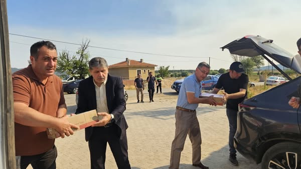 Afyonkarahisar'da Orman Yangınına Teşkilat Seferber Oldu