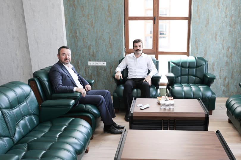 Sandıklı Kaymakamı Yosunkaya, Başkan Öztaş'ı Ziyaret Etti