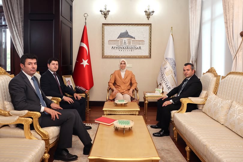 Vali Yiğitbaşı, Vergi Müfettişlerini Kabul Etti