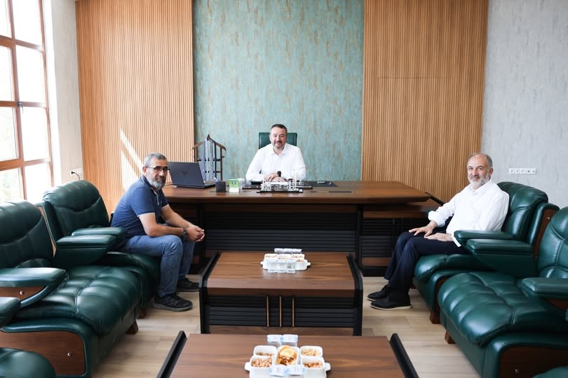 Sandıklı Belediye Başkanı Adnan Öztaş'ı İlçe Müftüsü Ziyaret Etti