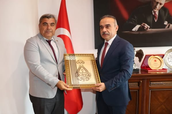 Yeni Başsavcıya Ziyaret: İl Milli Eğitim Müdürü Sünnetci, Başsavcı Patlak'ı Kutladı