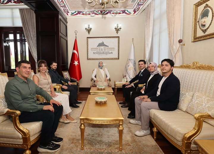 Genç MÜSİAD Heyeti, Afyonkarahisar Valisi ile Bir Araya Geldi