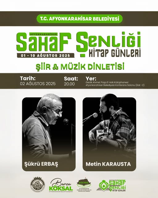Şiir ve Müzik Buluşması Gedik Ahmet Paşa'da