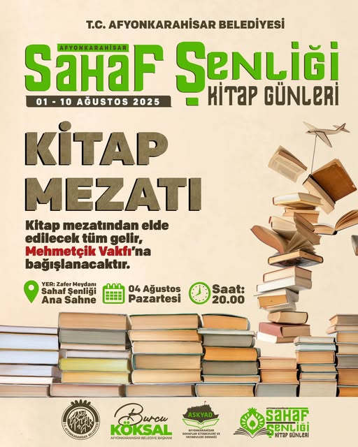 Kitap Mezatı Gelirleri Mehmetçik Vakfı'na Bağışlanacak