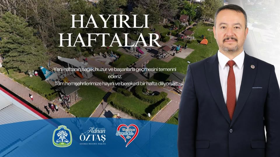 Sandıklı Belediyesi'nden Vatandaşlara Haftanın Başlangıcına Özel Mesaj