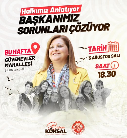 Başkan, Güvenevler Mahallesi'nde Vatandaşlarla Buluştu