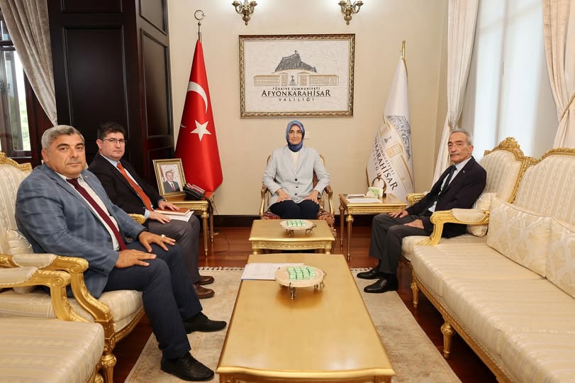 Afyonkarahisar'da Eğitim ve Esnaf İşbirliği Görüşmesi