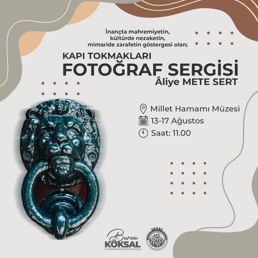 Kapı Tokmakları Sergisi Sanatseverlerle Buluşuyor