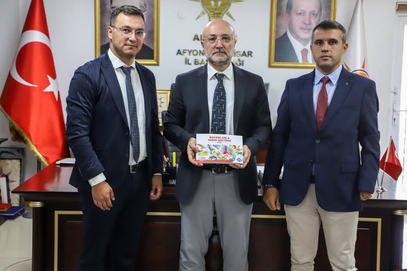 Tarım Sektörünün Geleceğine Dair Değerlendirmeler: TOÇ Bir-Sen Afyonkarahisar Şube Başkanları, AK Parti Afyonkarahisar İl Başkanı'nı Ziyaret Etti