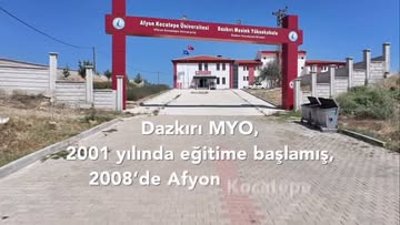 AKÜ Dazkırı MYO, Elektrik ve İnşaat Teknolojileri Alanında Tercihleri Bekliyor