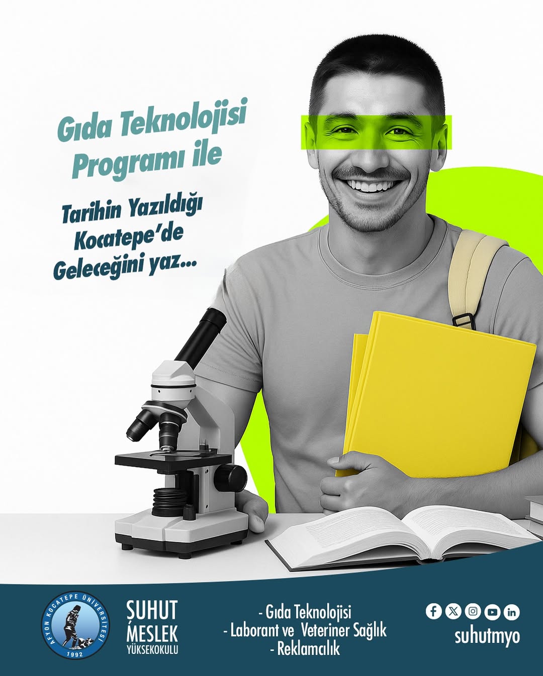 Afyon Kocatepe Üniversitesi Şuhut Meslek Yüksekokulu Gıda Teknolojisi Programı Öğrencileri Bekliyor