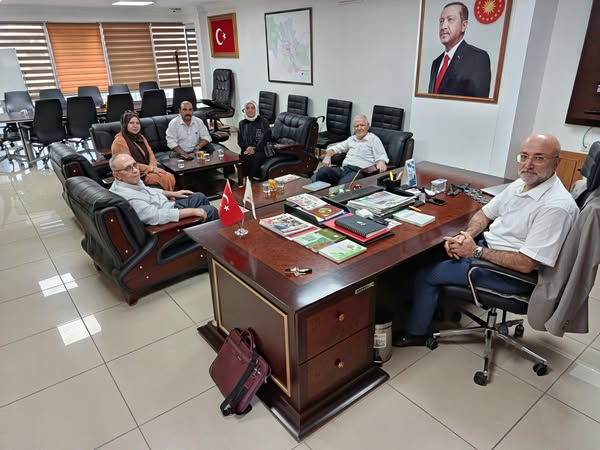 Ak Parti Afyonkarahisar İl Başkanı Şahin, Yazarlar Derneği'ni Ağırladı