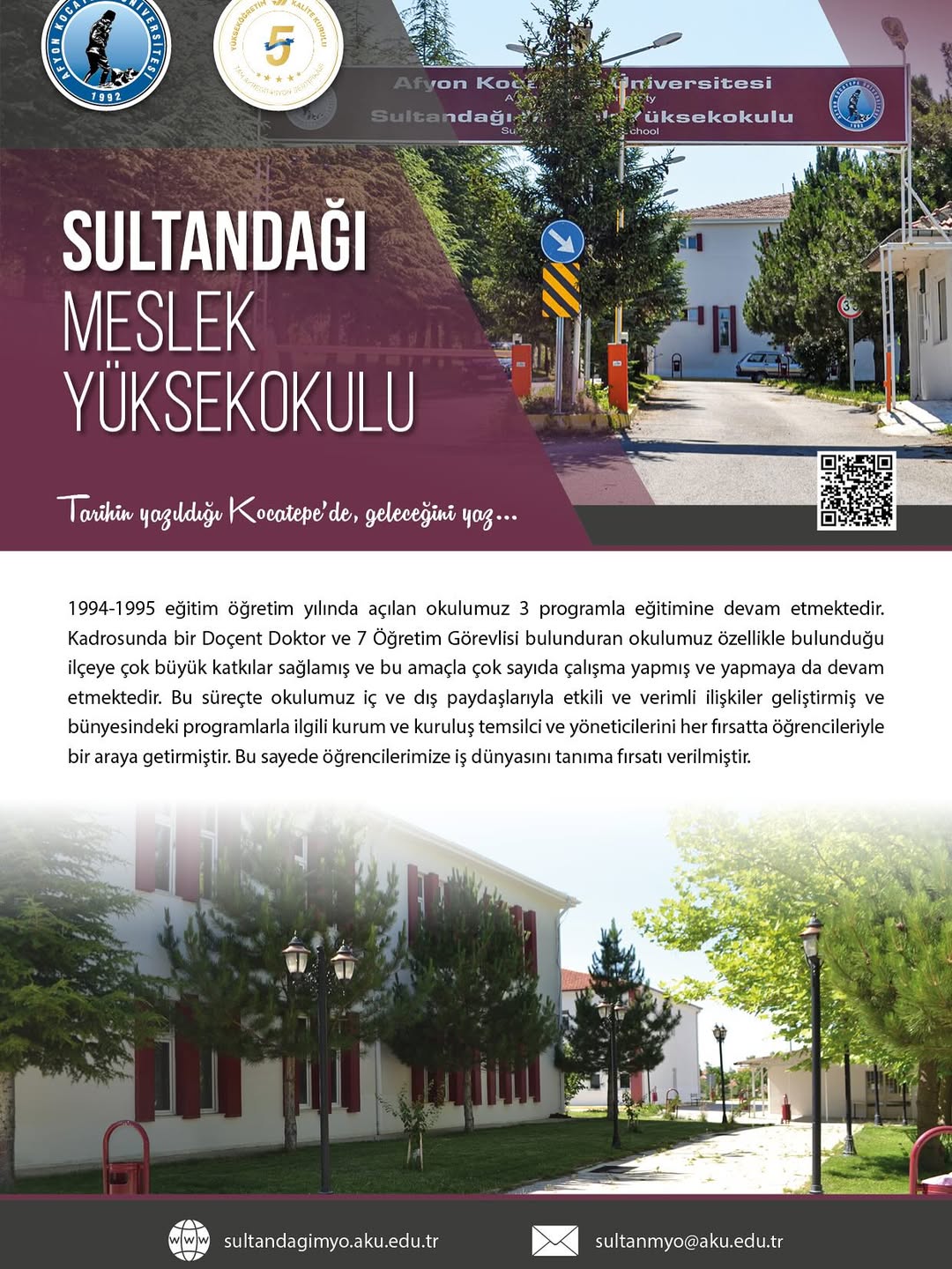 AKÜ Sultandağı MYO: Kariyerin Kapılarını Açıyor