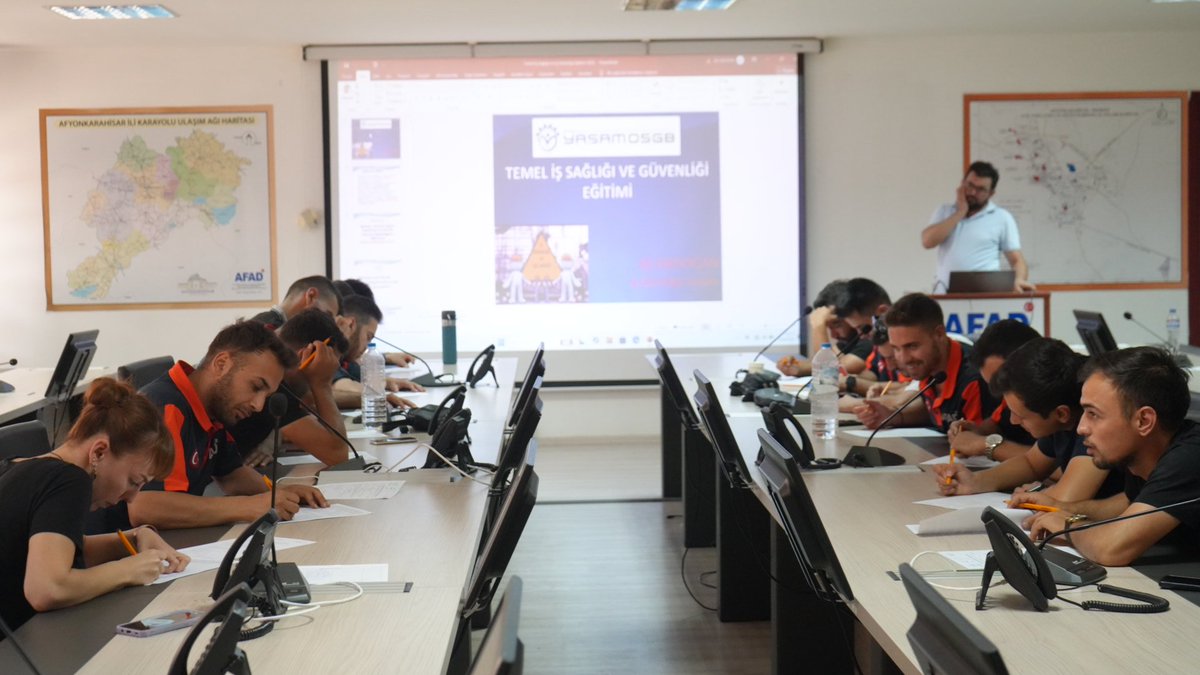 Afyonkarahisar'da Yeni Personellere İş Sağlığı ve Güvenliği Eğitimi