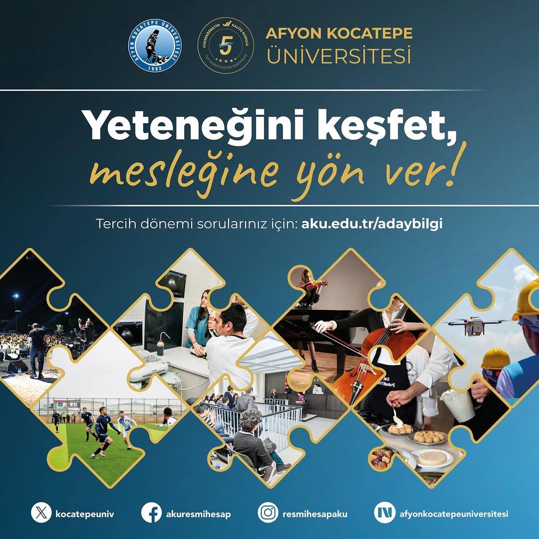 Afyon Kocatepe Üniversitesi, Öğrencilere Kariyer Yönlendirmesi ve Tercih Desteği Sunuyor