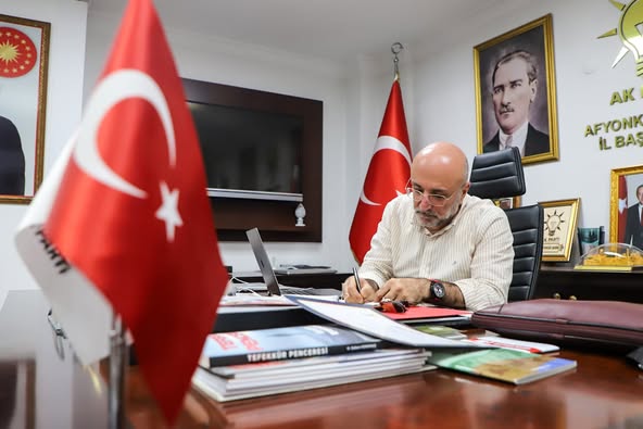 Ak Parti Afyon İl Başkanlığı, Genel Merkez Koordinasyonunda Toplantıya Katıldı