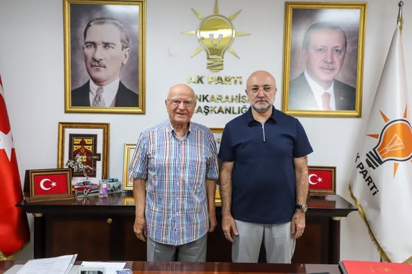 Ak Parti Afyon İl Başkanlığı, Halk Kültürü Uzmanı Prof. Dr. Nasrattınoğlu'nu Ziyaret Etti